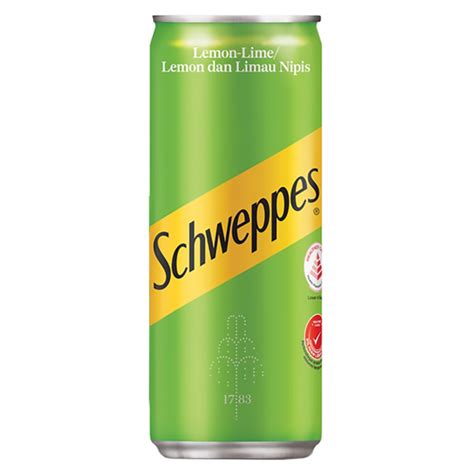 Schweppes Lemon Lime Soda 320mL