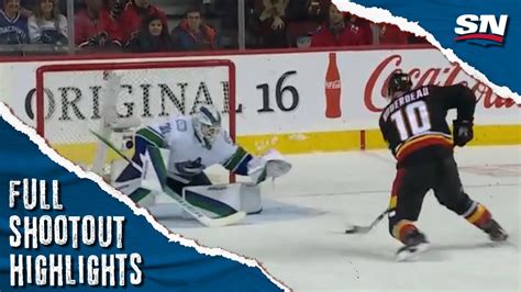 Vancouver Canucks At Calgary Flames Full Shootout Highlights