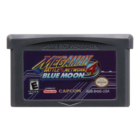 Mega Man Battle Network 4 - Blue Moon US GBA - Video Game, Game Accessories