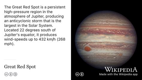 Jupiter S Great Red Spot Wikipedia The Great Red Spot Is Flickr