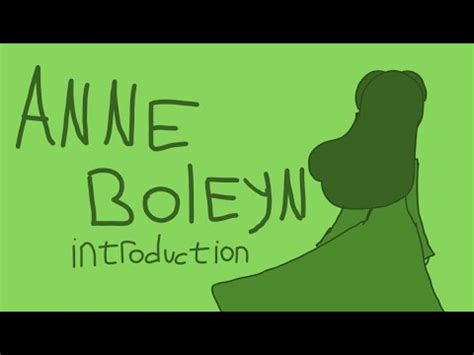 Anne Boleyn Introduction Six The Musical Animatic Youtube