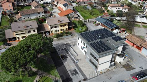 Completato Il Fotovoltaico Sul Tetto Del Municipio Medea Taglia Le