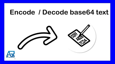 How To Encode And Decode Base64 Text Youtube