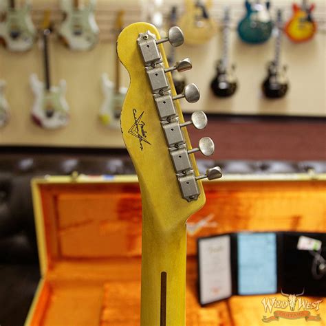 2018 Fender Custom Shop 1958 Telecaster Custom Relic HH EVH Pickups