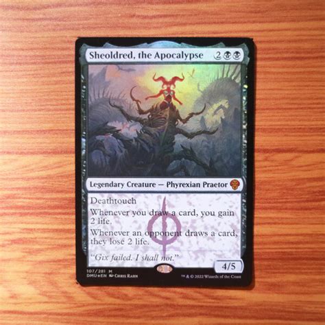 Sheoldred The Apocalypse 107 DMU Foil Magic The Gathering Proxy Mtg