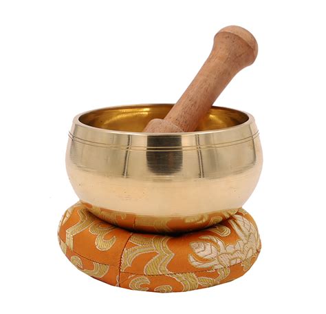 Tibetan Meditation Ring Gong Singing Bowl With Mallet Walmart