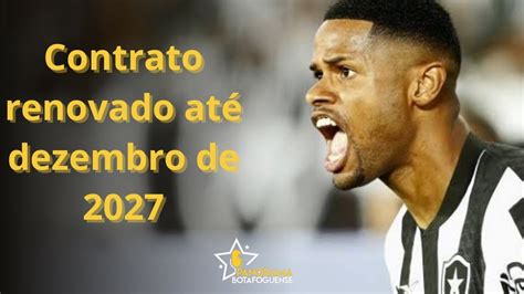 Botafogo Oficializa Renova O De Jr Santos Youtube