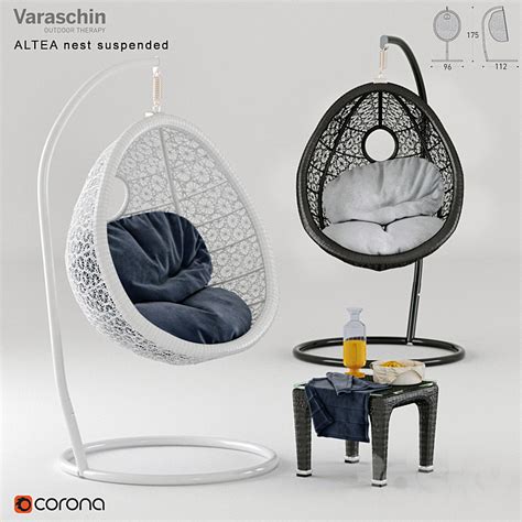 Varaschin ALTEA Collection Garden Set Part1 Arm Chair 3D Model