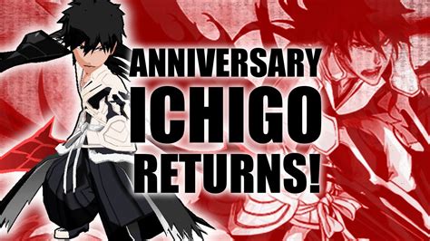 Bleach Brave Souls 5th Anniversary Ichigo Individual Banner Youtube