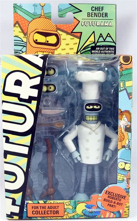 Futurama Toynami Chef Bender Roberto Buil A Bot