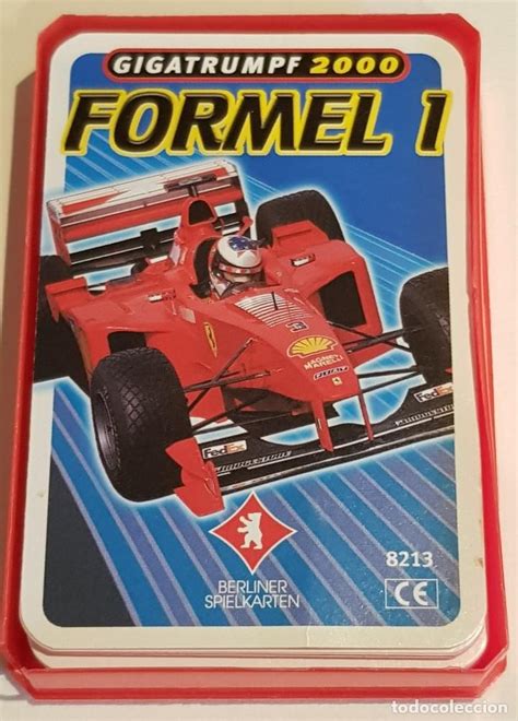 BARAJA FORMEL 1 GIGATRUMPF 2000 BERLINER SPIELKARTEN COMPLETA