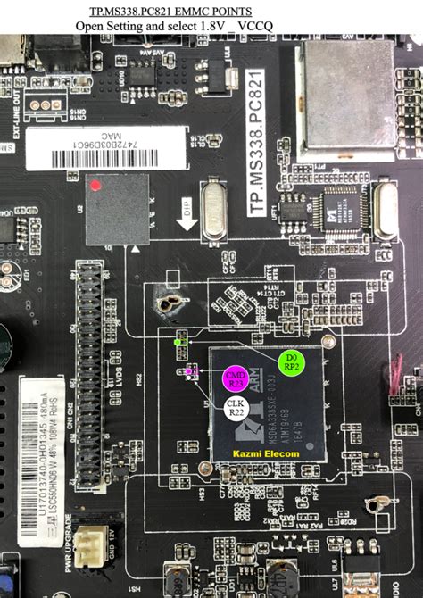 BGA 221 EMMC Pinout