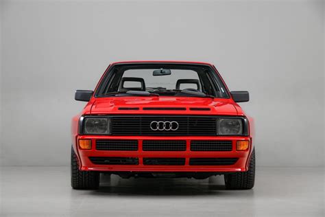 Of Federalised Audi Quattro Sport For Sale In California