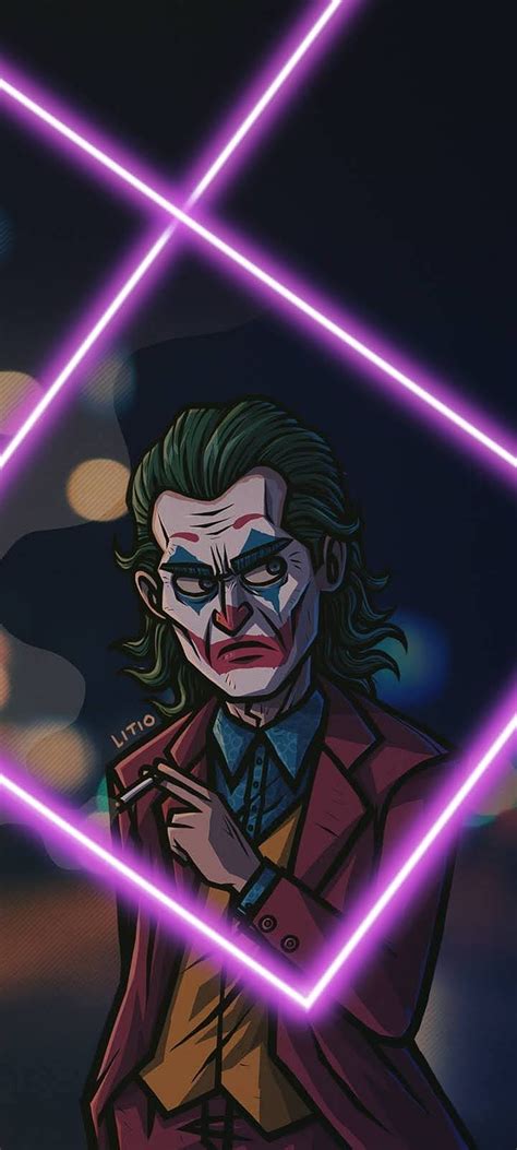 Joker Joker Neon Hd Phone Wallpaper Peakpx