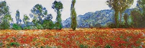 Art Claude Monet P Ster Impresi N En Lienzo Campo De Amapolas En