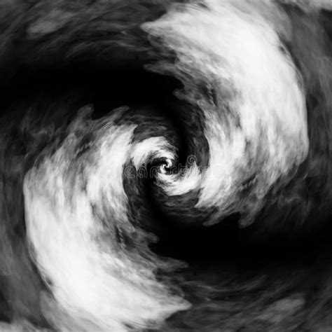 Black White Smoke Clouds Background Abstracts Stock Photo Image Of