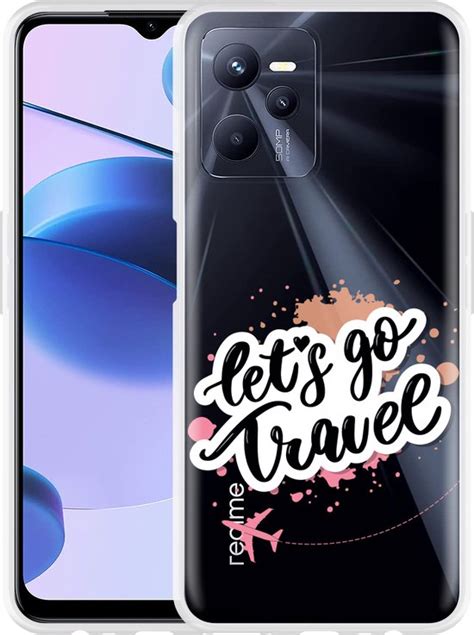 Realme C Hoesje Go Travel The World Designed By Cazy Bol