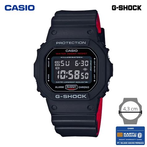 Jual JAM TANGAN PRIA CASIO G SHOCK DW 5600HR 1 ORIGINAL GSHOCK