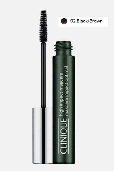 CLINIQUE тушь Black/Brown для ресниц High Impact Mascara полноразмерная ...