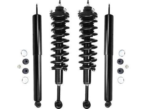 Front And Rear Suspension Strut And Shock Absorber Assembly Kit Compatible With 2005 2015