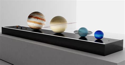 Scale Model Of Solar System