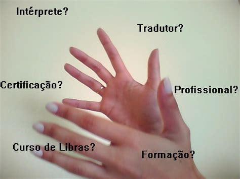 LIBRAS NO CONTEXTO SOCIAL Profissão de tradutor de língua de sinais é