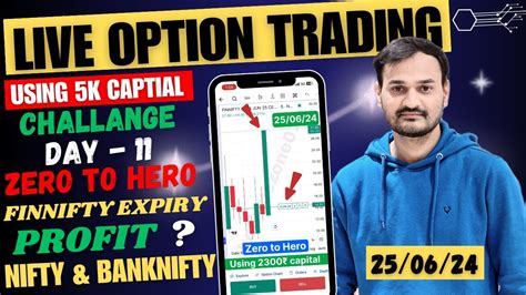 Today Live Intraday Trading With Low Capital 25 June Option Trading