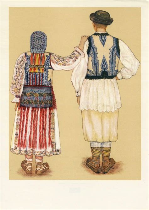 Portul Popular Rom Nesc Costumes Folk Folk Costume