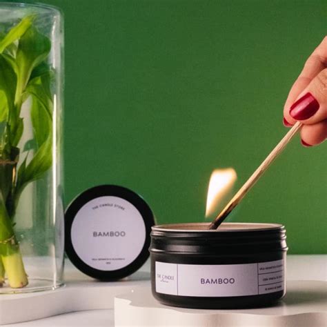 Vela Arom Tica The Candle Store Bamboo Beleza Na Web