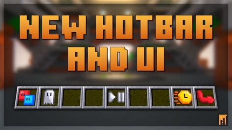 New Ui And Hotbar Items Showcase Youtube