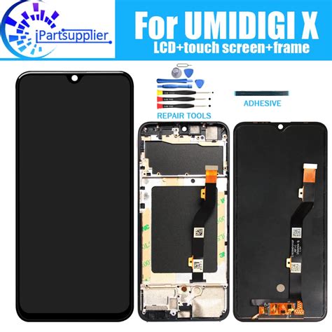 UMIDIGI X LCD Display Touch Screen Digitizer Frame Assembly 100