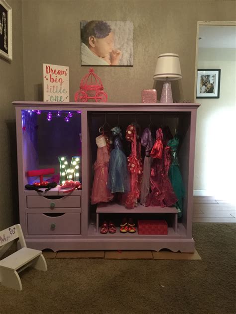 Super Cute And Easy Diy Dress Up Station Repurposed An Old