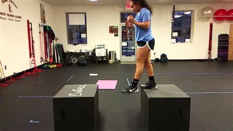 Depth Jump To Box Jump Increase Vertical Jump Volleyball Youtube