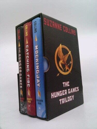 The Hunger Games Trilogy Boxed Set By Collins Suzanne Ebay