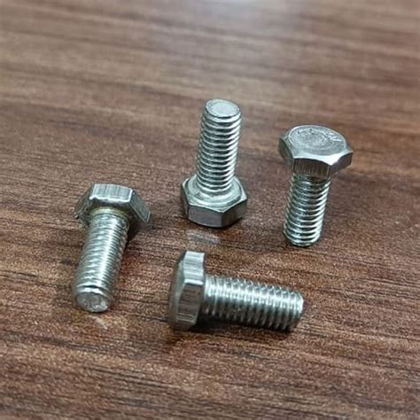 Polished Mild Steel Hexagonal Bolt For Construction At Rs 6 Piece In Karad