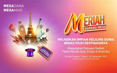 Promokeliling Dunia Bersama Meriah Bareng Mega