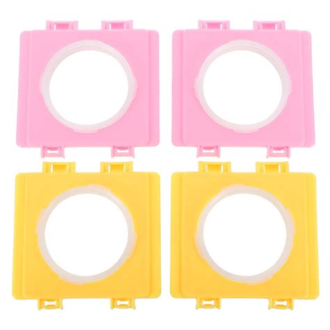 Yueyihe 4pcs Hamster Cage Connection Board Cage Tube Connector