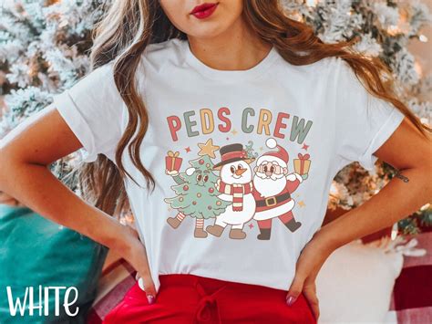 Peds Nurse Shirt Peds Christmas Shirt Pediatric Nurse Tshirt