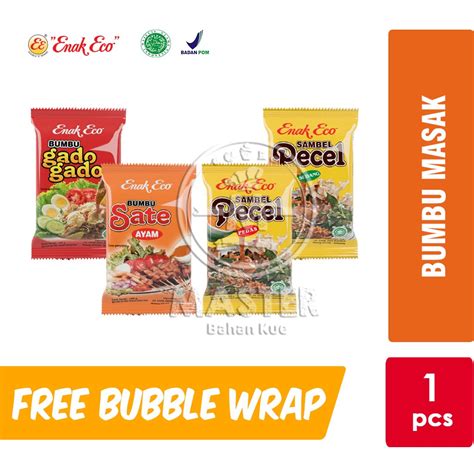 Jual Bumbu Sate Pecel Gado Gado ENAK ECO 1 Pcs Shopee Indonesia