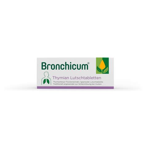 Bronchicum Thymian Lutschtabletten St Ck Online Kaufen