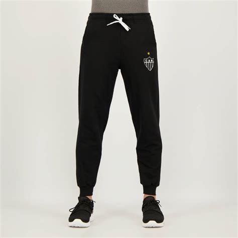 Atletico Mineiro Retro Escudo Black Sweatpants Futfanatics