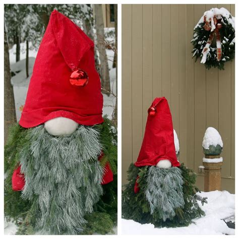 Whimsical Christmas Gnome Decorations For Outdoor Holiday Parties