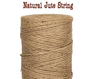 Natural Brown Jute Twine 75 Yards Etsy