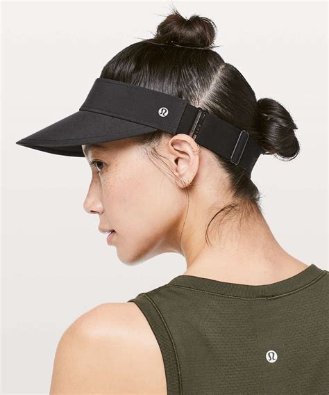 Lululemon Fast Paced Run Visor Black Third Release Lulu Fanatics