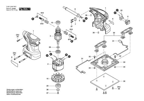 Bosch Orbital Sander Parts List | Reviewmotors.co