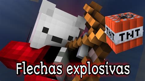 Como Hacer Flechas Explosivas En Minecraft PE YouTube