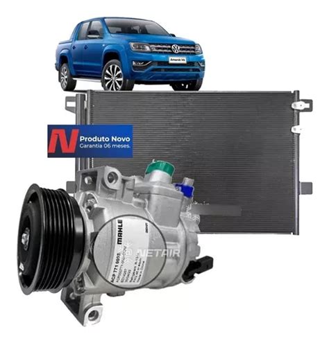 Compressor Condensador Ar Condicionado Vw Amarok V6