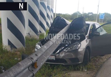 Terrible accidente en la carretera Mérida Progreso