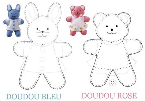 Doudou Patron Patterns Et Cie Et Et Doudous Patrons Patterns