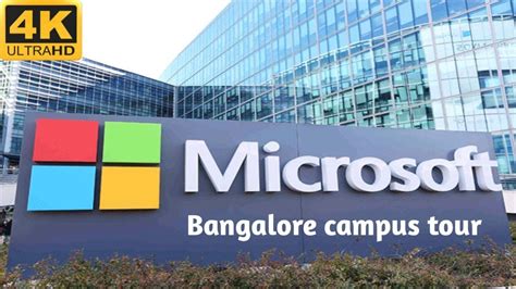 Microsoft Bangalore Campus Tour Microsoft Office Tour Office Tour